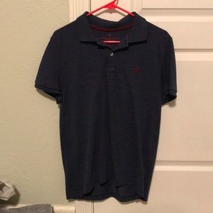 Dark blue American eagle polo